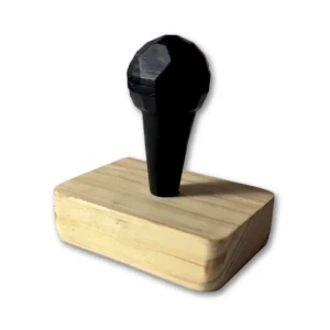 Sello de madera rectangular personalizado, sellos a partir de tus ideas