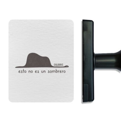 Sello: Exlibris No es un Sombrero
