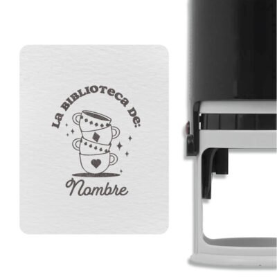Sello: Exlibris Tazas
