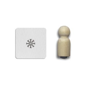 Mini Sello:Copo de Nieve